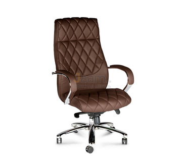 Кресло для руководителя Бонд H-2029 темно-коричневое