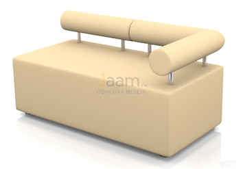 Офисный диван двухместный M1-2VD/2DV