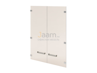 Мебель для персонала Двери средние стеклянные (2 шт) D-022