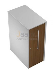 Стойка ресепшн Офисная тумба с выдвижным правым блоком КВ 0732 БН