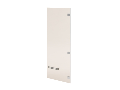 Дверь средняя стеклянная Solution D-021 395x4x1072 (Акация Морава/Кашемир)