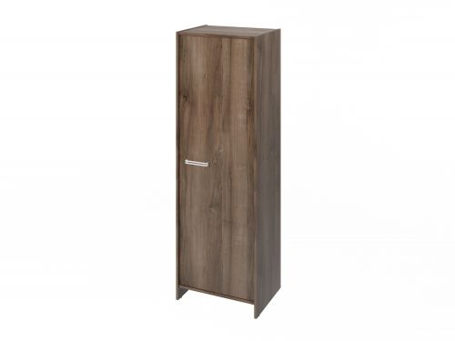 Шкаф для документов узкий Festus FI-571.D 600x460x1861 (Орех Пацифик Табак)