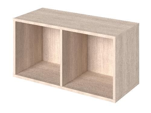 Полка навесная Public comfort Р-046 710x312x362 (Дуб сантана светлый)