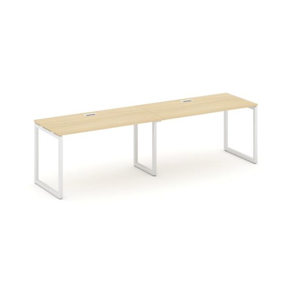 Рабочая станция 1 сторонняя SN-4O.ORS-004 (3160х600х750) (Акация Лорка/Металл Белый)