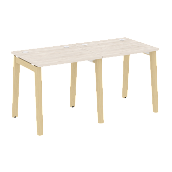 Рабочая станция на деревянных опорах Onix Wood OW.RS-2.0.7 1560x720x750
