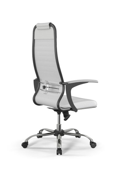 Кресло для руководителя Метта Sit 10 B1-117U - Extra /Um02/Wm12/U0mL-b(M09.B21.G20.W01) (Белый)
