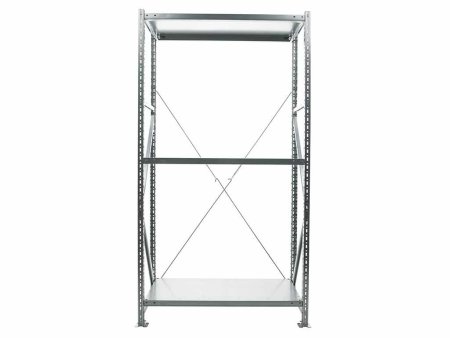 Стеллаж MS U 200/100x50/3 (Нагрузка на полку 300) (Оцинкованная сталь)