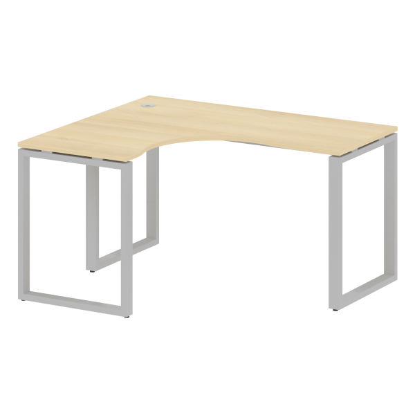 Стол криволинейный левый Metal System Style БО.СА-3 Л 1400x1200x750