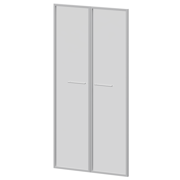 Фасады рамочные стеклянные Кортез KZF-48RS(Б) 784x20x1564 (Тонированный)