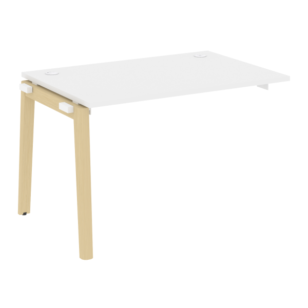 Наборный элемент рабочей станции на деревянных опорах Onix Wood OW.1.NRS-2.8 1180x800x750