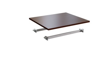 Столешница одинарная 80 Steel 11080 800x700x25 (Дуб темный)
