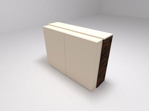 Декоративная боковая панель для шкафа Brix BR.00.55 880x270x20 (Бежевый (акрил))