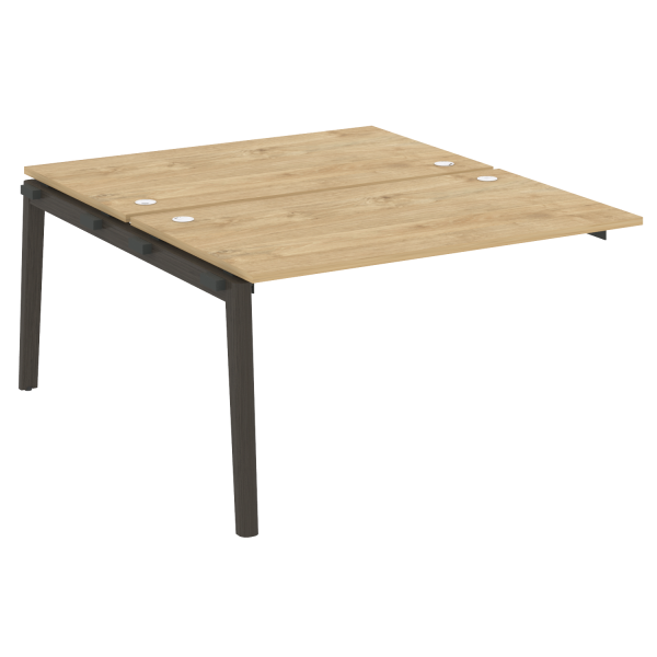 Наборный элемент рабочей станции на деревянных опорах Onix Wood OW.2.NRS-3.8 1380x1635x750