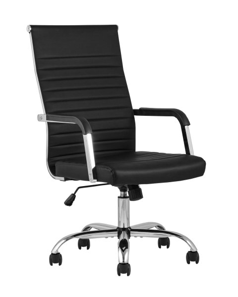 Кресло офисное TopChairs Unit черное (Компьютерное кресло Unit черный)