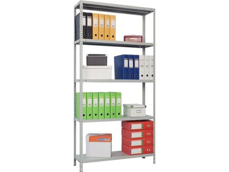 Медицинский стеллаж СТМ MS 185/100х30/4 (Серый)