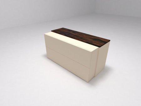 Декоративный топ для тумбы приставной Brix BR.00.82 1800x20x390 (Бежевый (акрил))