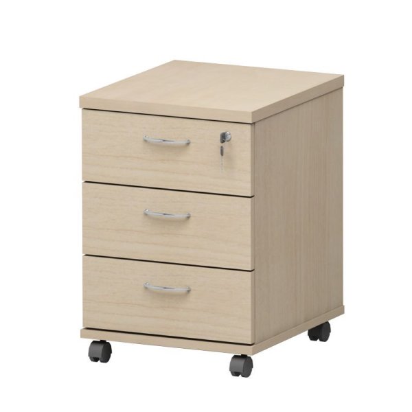 Тумба (выкатная с замком) Этюд 2500 404x454x573 (Шамони светлый)