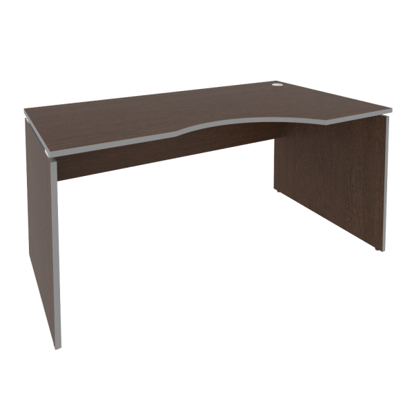 Стол криволинейный, правый Style Л.СА-1П 1580x900x750 (Венге Цаво)