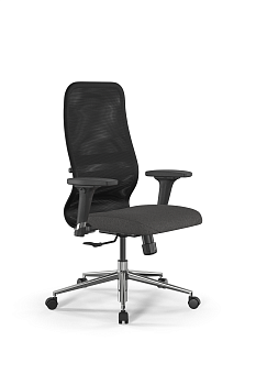 Кресло для руководителя Метта SynchroSit 8 B2-9D - X2+Bahama /Uh00/Wh12/D02P(M25.B23.G18.W02)