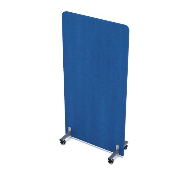 Акустическая мобильная перегородка SOFTOffice 011.МП.8016 800x377x1600 (Indigo)