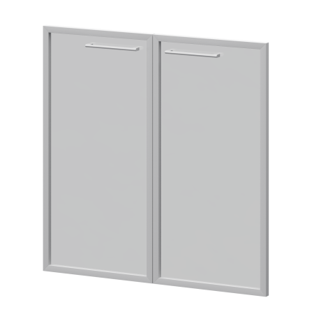 Фасады рамочные стеклянные Кортез KZF-28RS(Б) 784x20x780 (Тонированный)