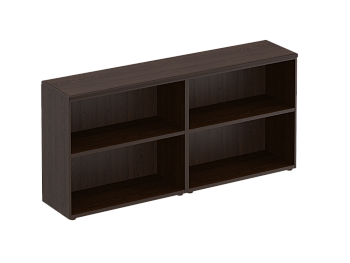 Стеллаж низкий 4-створчатый с топом (без дверей) Mark МК 751-1 1804x404x850