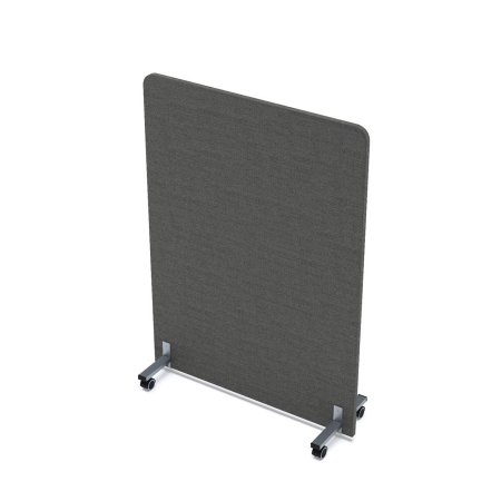 Акустическая мобильная перегородка SOFTOffice 011.МП.1014 1000x377x1400 (Silver)