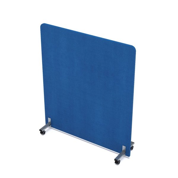 Акустическая мобильная перегородка SOFTOffice 011.МП.1214 1200x377x1400 (Indigo)