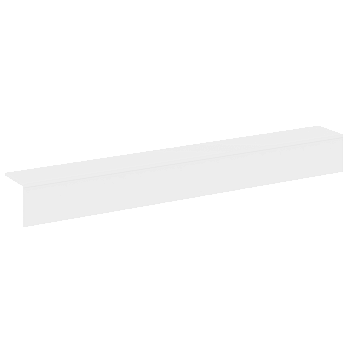 Накладка прямая низкая на 2 модуля О.R-F.MP.V-158 Onix О.R-NP.N-158.2 2700x327x297