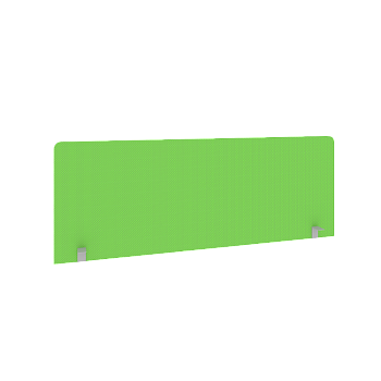Экран тканевый продольный зеленый Riva А.ТЭКР-2.2 1200x450x22