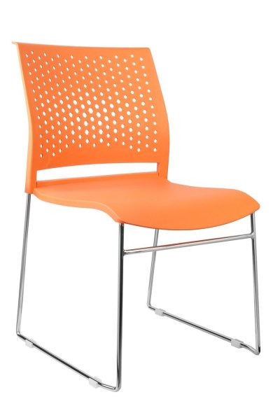 Стул офисный Color RCH D918 Оранжевый (Оранжевый)