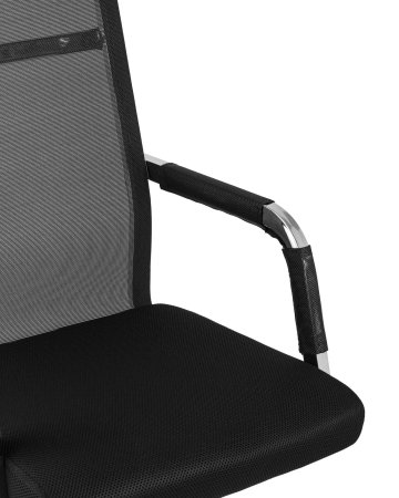 Кресло офисное TopChairs Clerk черное (Компьютерное кресло Clerk черный)