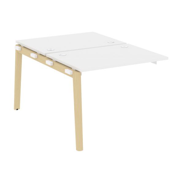Наборный элемент рабочей станции на деревянных опорах Onix Wood OW.2.NRS-1.7 980x1475x750