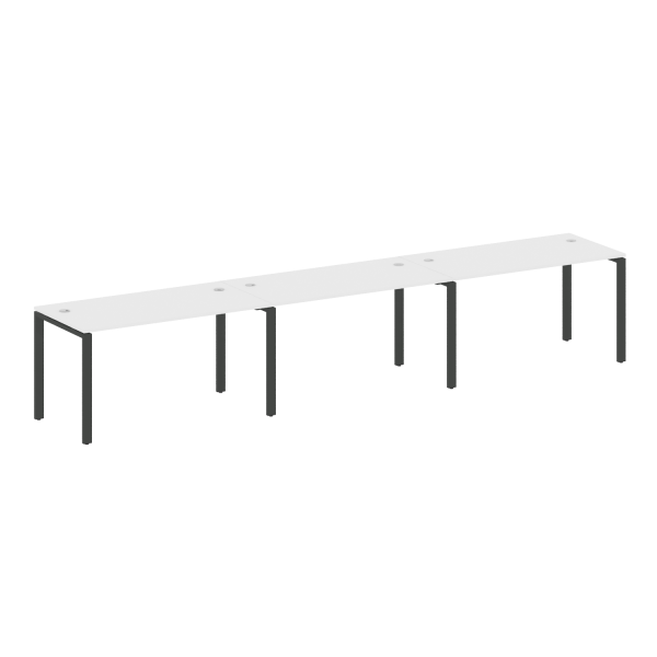 Рабочая станция на 3 раб. места Metal System Style БП.СМ-3.3 4200x720x750