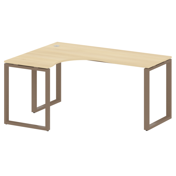 Стол криволинейный левый Metal System Style БО.СА-4 Л 1600x1200x750