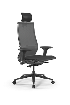 Кресло для руководителя Метта SynchroSit 10 B2-107D - T /Km00/Nb00/D02P/H3mL-2D(M23.B11.G19.W02)