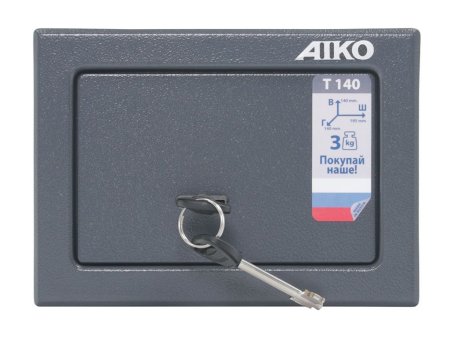 Мебельный сейф AIKO Т-140 KL (Графит)