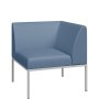 AC Астро. Модуль угловой. Sweet blue. Серый каркас