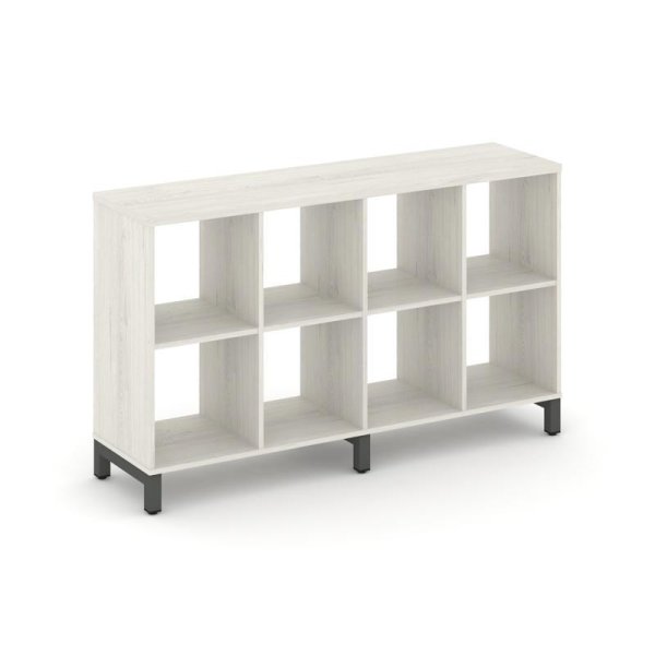 Каркас стеллажа 2 яруса SN.KS-240 (1488х400х881) (Дуб Наварра/Металл Антрацит)