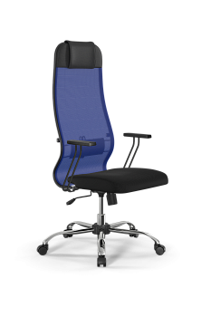 Кресло для руководителя Метта Sit 10 B1-111T - X2+UMF(X1) /Ub00/Wh00/T1bp-b(M09.B21.G20.W01)