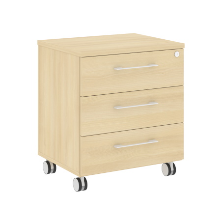 Тумба мобильная в кабинет руководителя серии LT-TM 550x450x615
