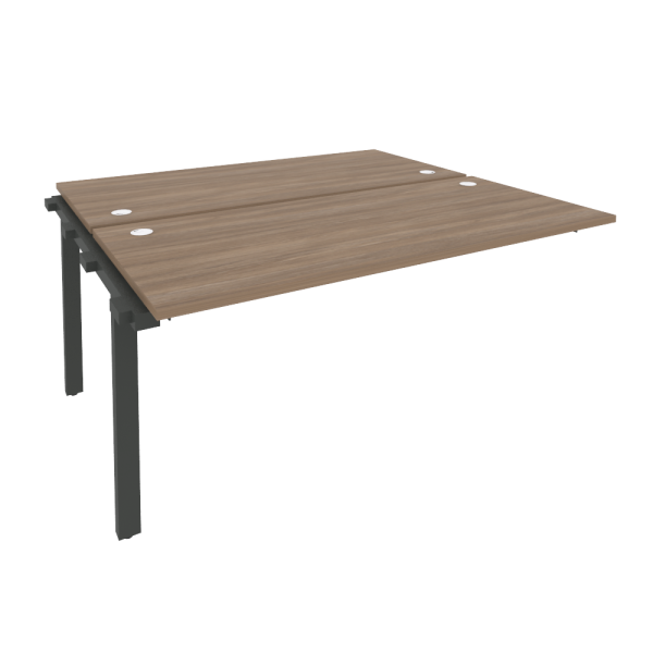 Наборный элемент рабочей станции на м/к Onix O.M-2.NRS-4.7 1580x1475x750 (Дуб Аризона/Черный металл)