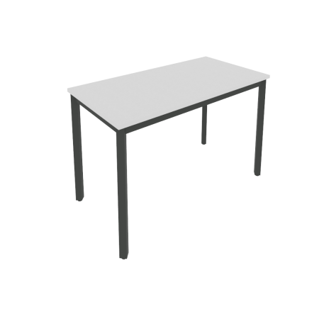 Стол письменный на металлокаркасе Slim С.СП-4.1 1180x600x750 (Серый/Антрацит металл)