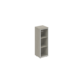 Шкаф средний со стеклом Wing WN.812.OL.AL.R 400x400x1200