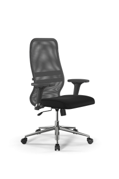 Кресло для руководителя Метта Sit 8 B2-8D - X1+UMF(X1) /Uh00/Wh00/D02P(M09.B23.G18.W01)
