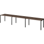 Бенч линейный на 3 рабочих места Арго-М АМБЛ-002-3 3600x730x760