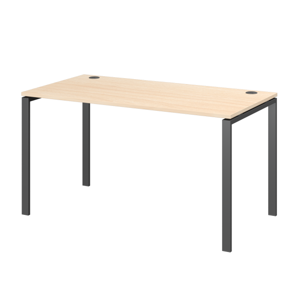 Стол на металлокаркасе Арго-М АМ-002.60 1200x600x760 (Бук/Антрацит)