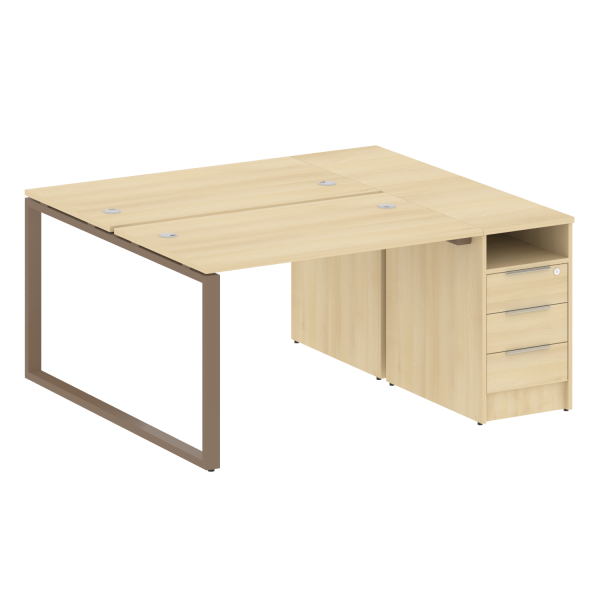 Рабочая станция Metal System Style БО.РС-СТП-2.2 1612x1475x750