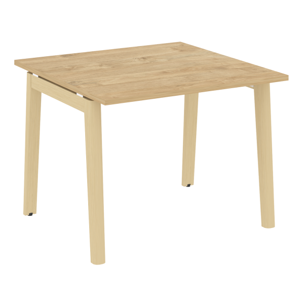 Стол переговорный на деревянных опорах Onix Wood OW.PRG-1.1 980x980x750