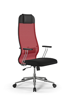 Кресло для руководителя Метта Sit 10 B1-111T - X2+UMF(X1) /Ub00/Wh00/T1bp-c(M09.B23.G18.W01)